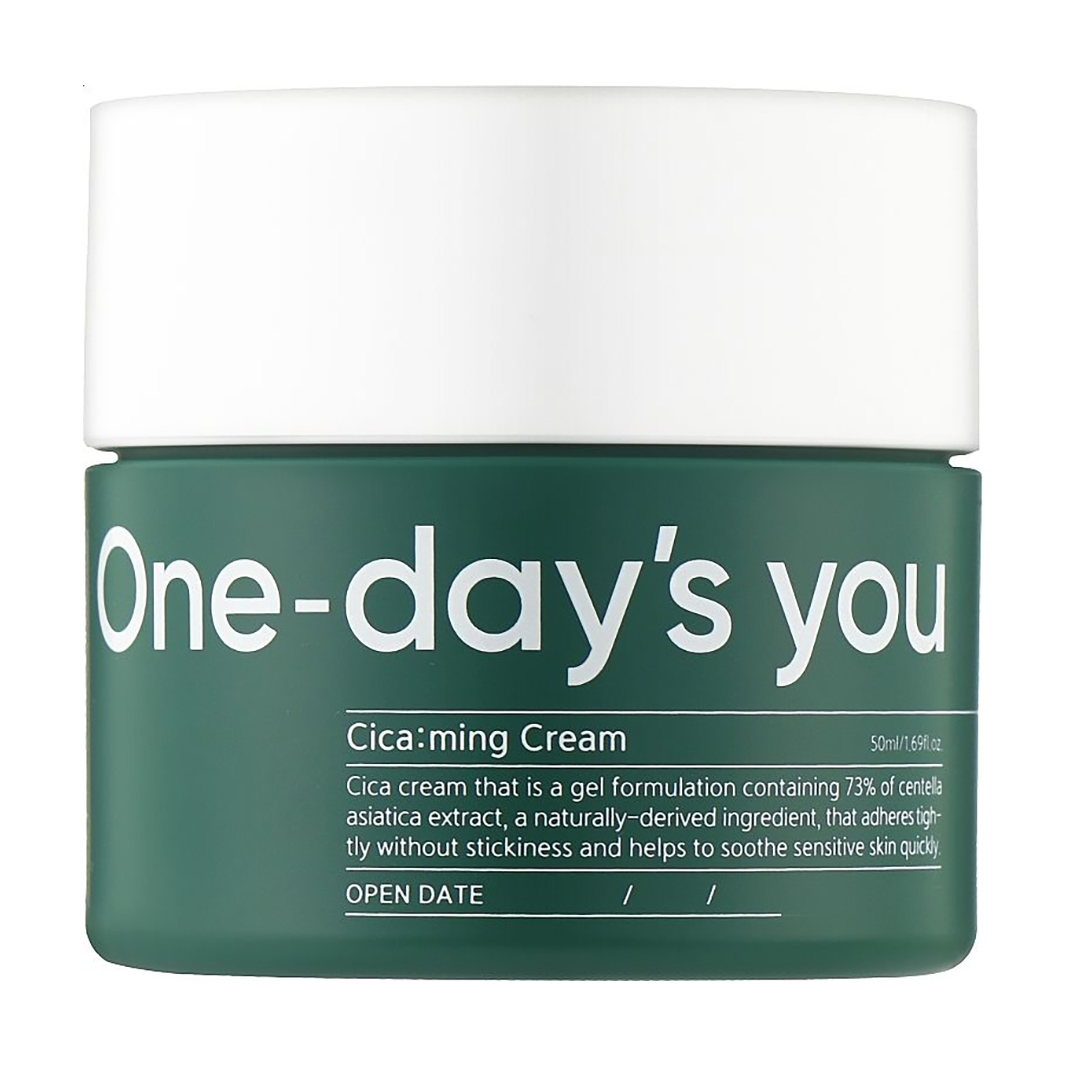 Заспокійливий крем для обличчя One-day's You Cica:ming Cream, 50 мл